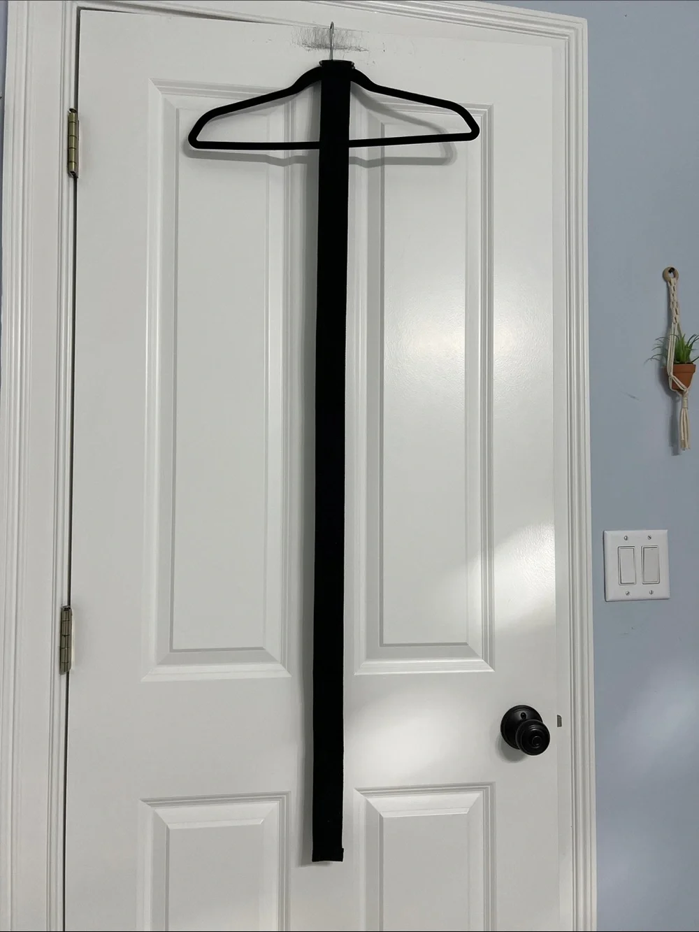 Men’s black canvas  belt